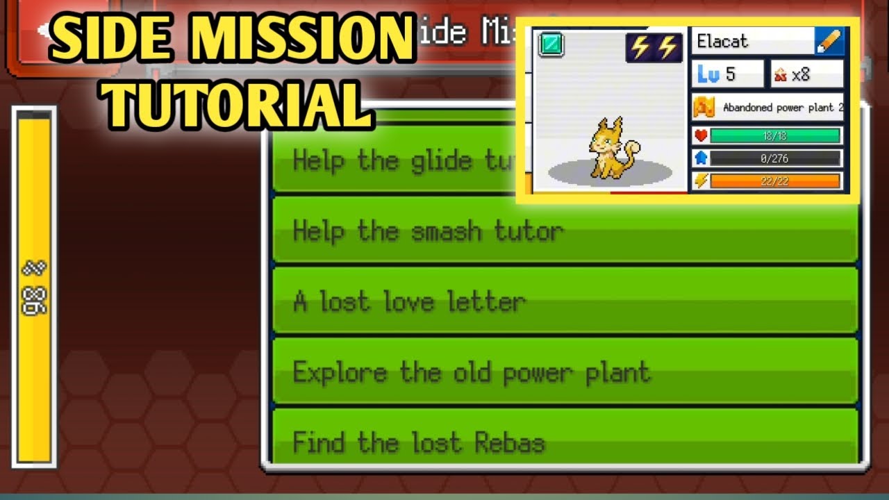 Lets Complete Side Quest/Mission, Evocreo 2/ Pocket Monster/ Full Tutorial