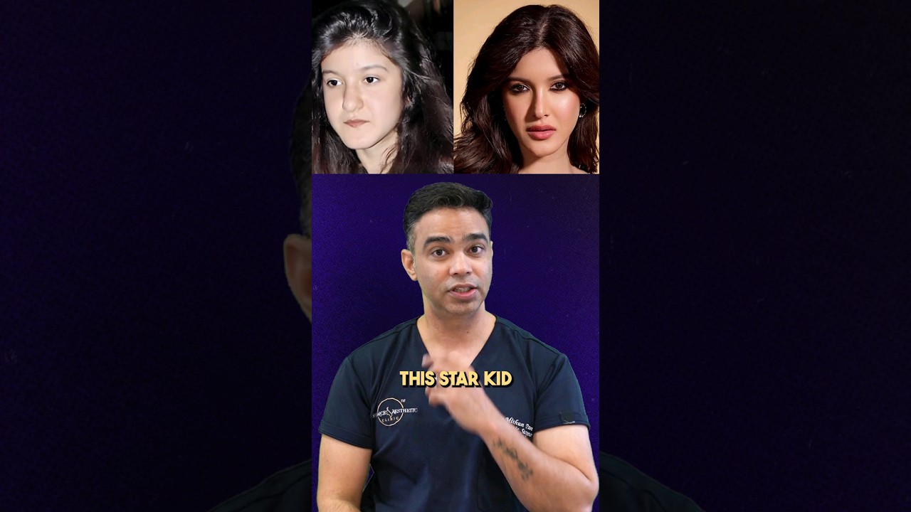 Let's decode plastic surgeries that Shanaya Kapoor has undergone💉 #plasticsurgery  #shorts