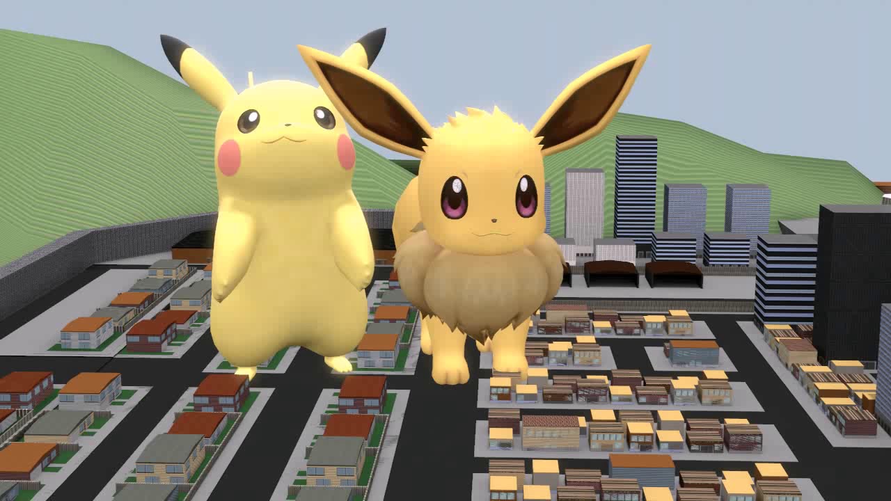 Lets Gro Eevee / Lets Gro Pikachu