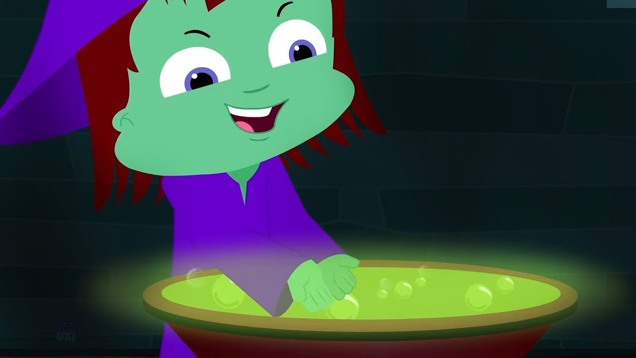 Lets make a soup | Halloween Songs for kids| Umi Uzi funny rhymes