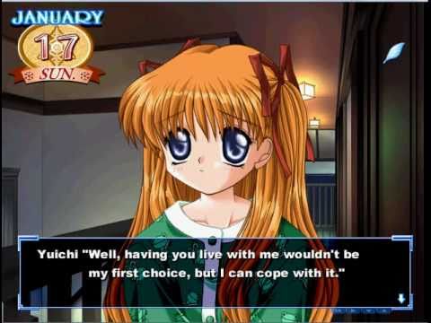 Lets Play Kanon (Standard Edition) Part 55 - Yuichi Kissed A Cat