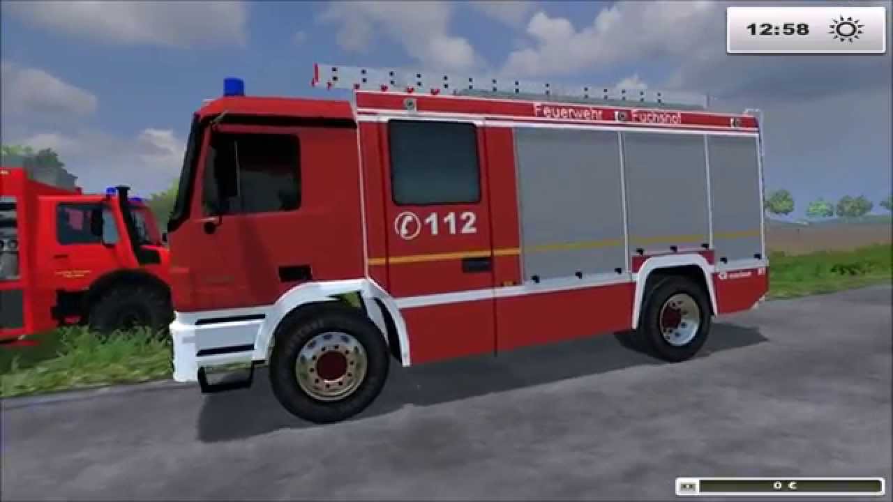 Let's Play LS13 Feuerwehr Einsatz 01 [Deutsch][Full HD]
