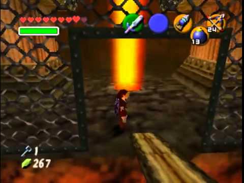 Let's Play: Zeld Ocarina of Time -- Part7: FartFire Dungeon