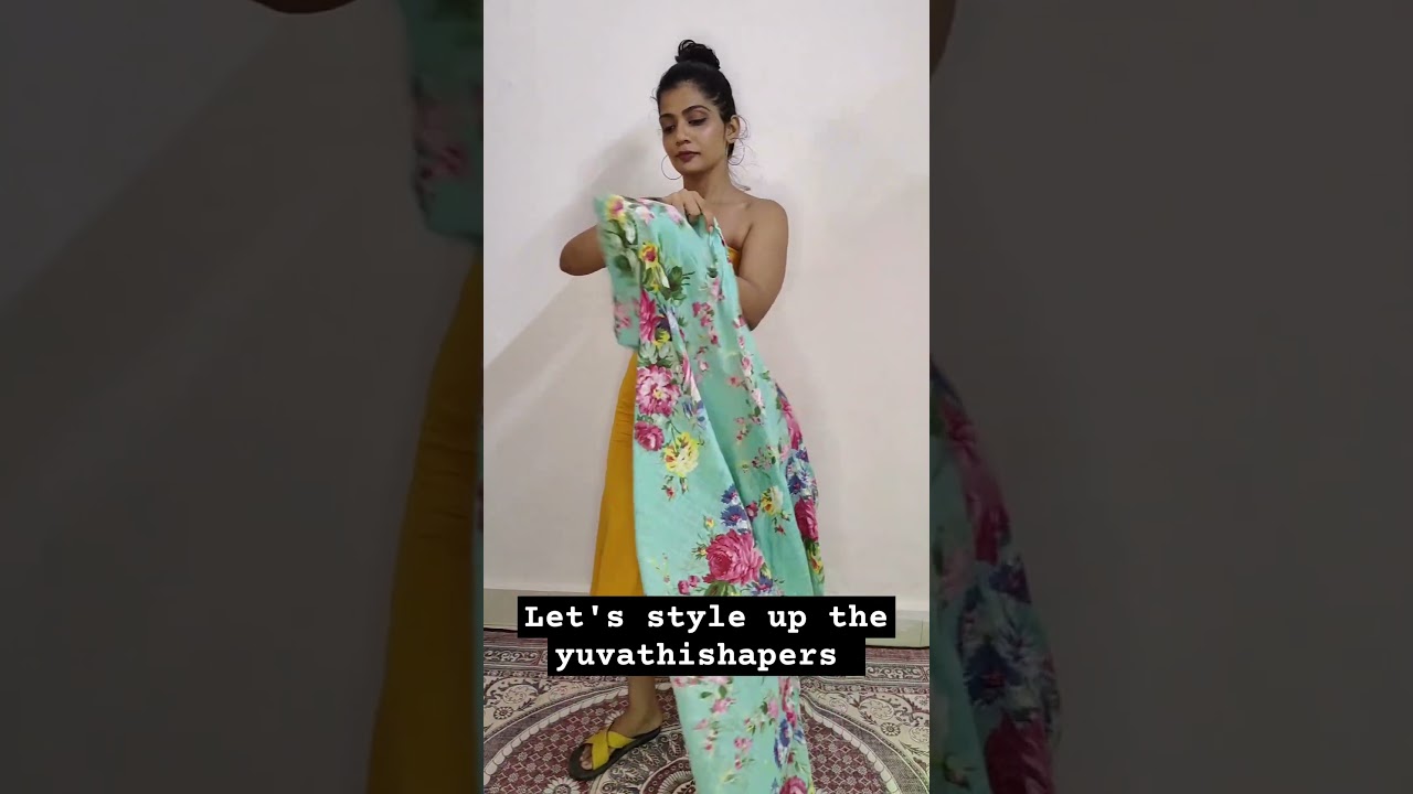 let's style up #saree #croptop #skirt