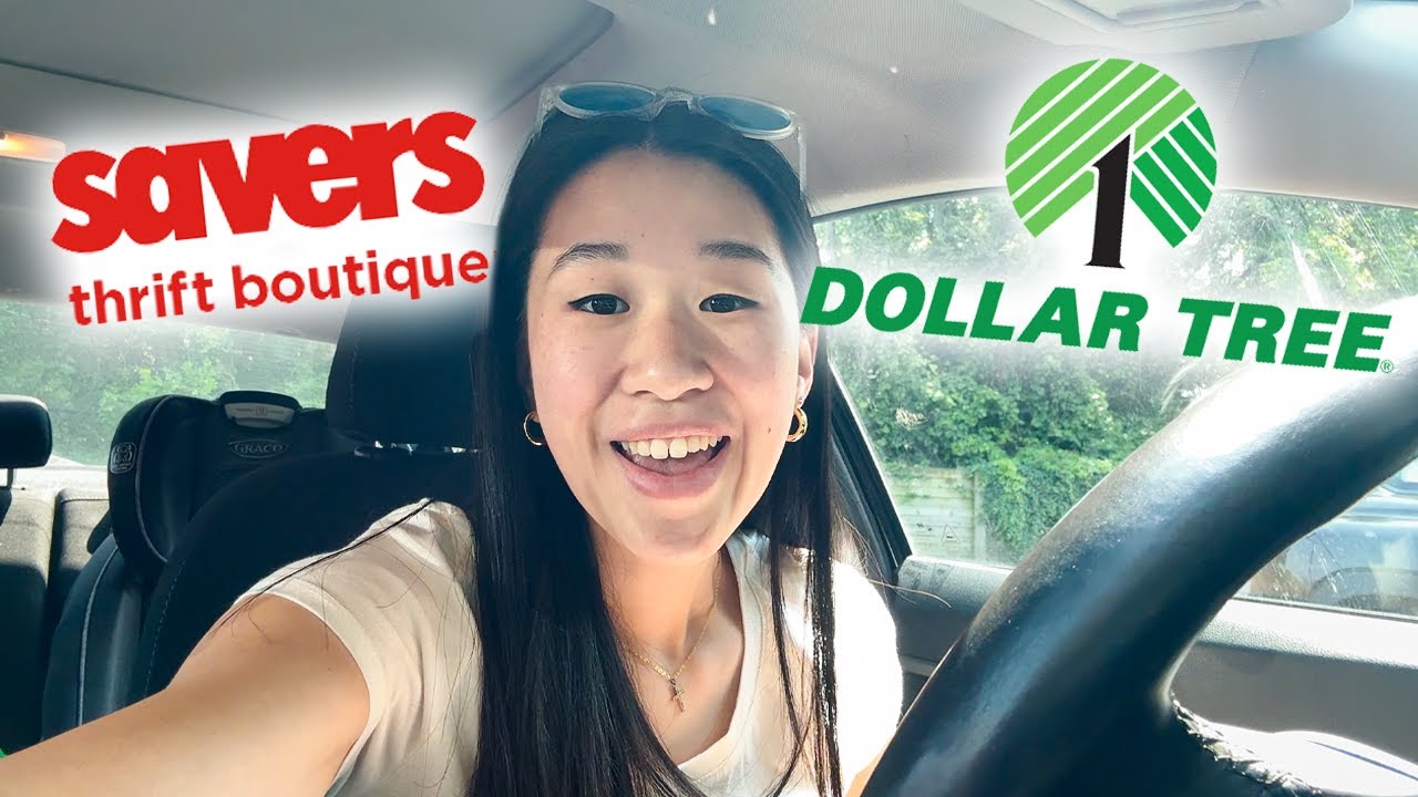 Let's take a quick trip to the Dollar Tree and Thrift Store!