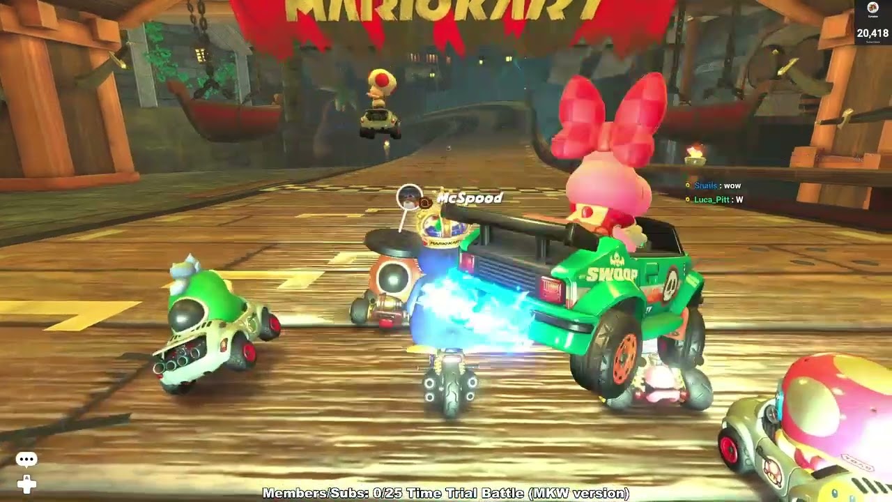 Let’s tear up the track and leave them all behind.