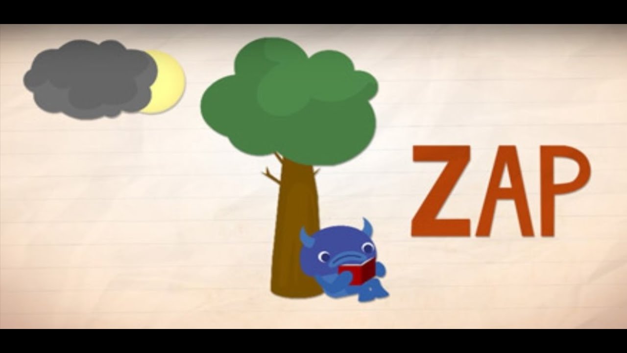 Letter Z - ZAP - Endless Alphabet A to Z
