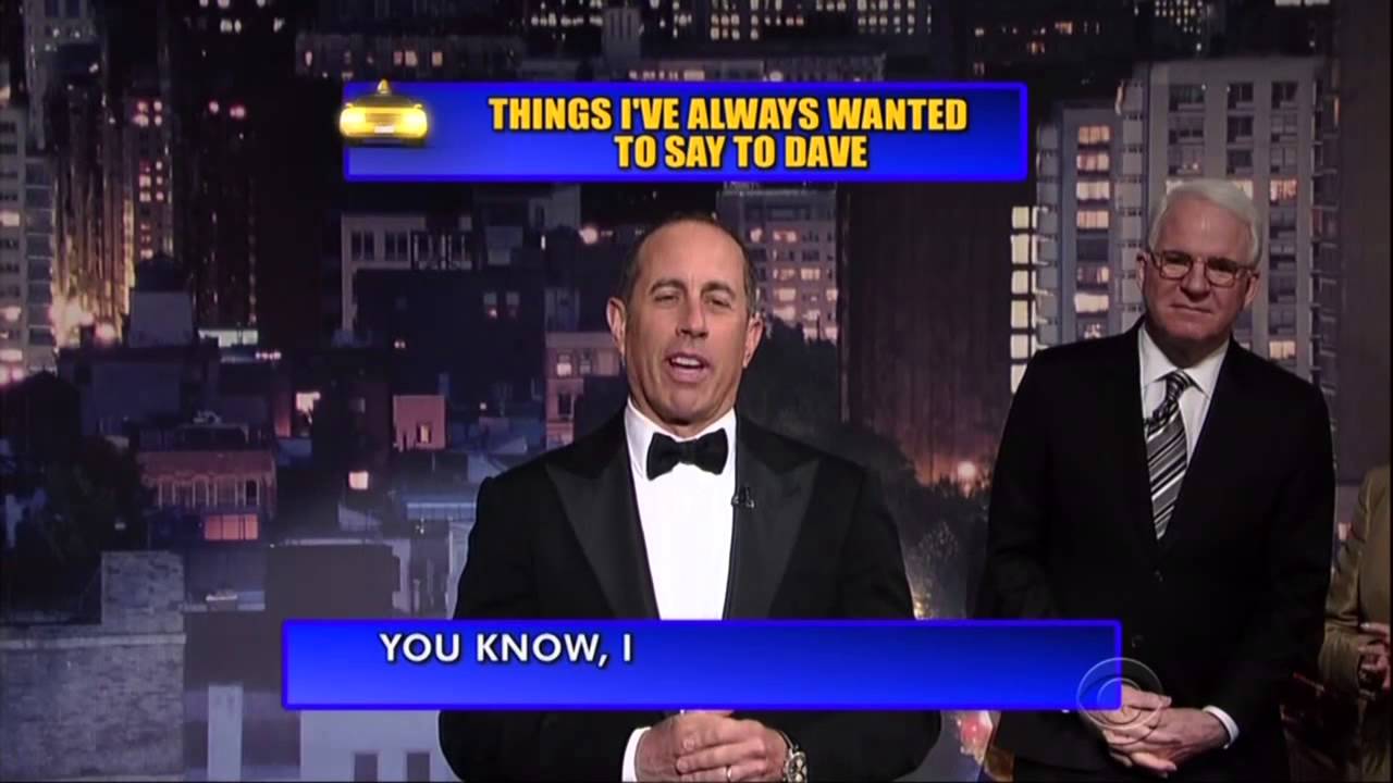 Letterman's final Top Ten list