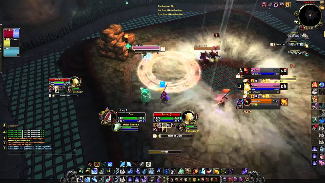 Level 100 Frost Mage PvP | WoW WoD | 6.2 | boop