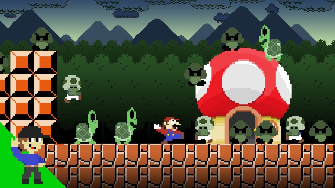 Level UP: Mario and the Zombie Apocalypse