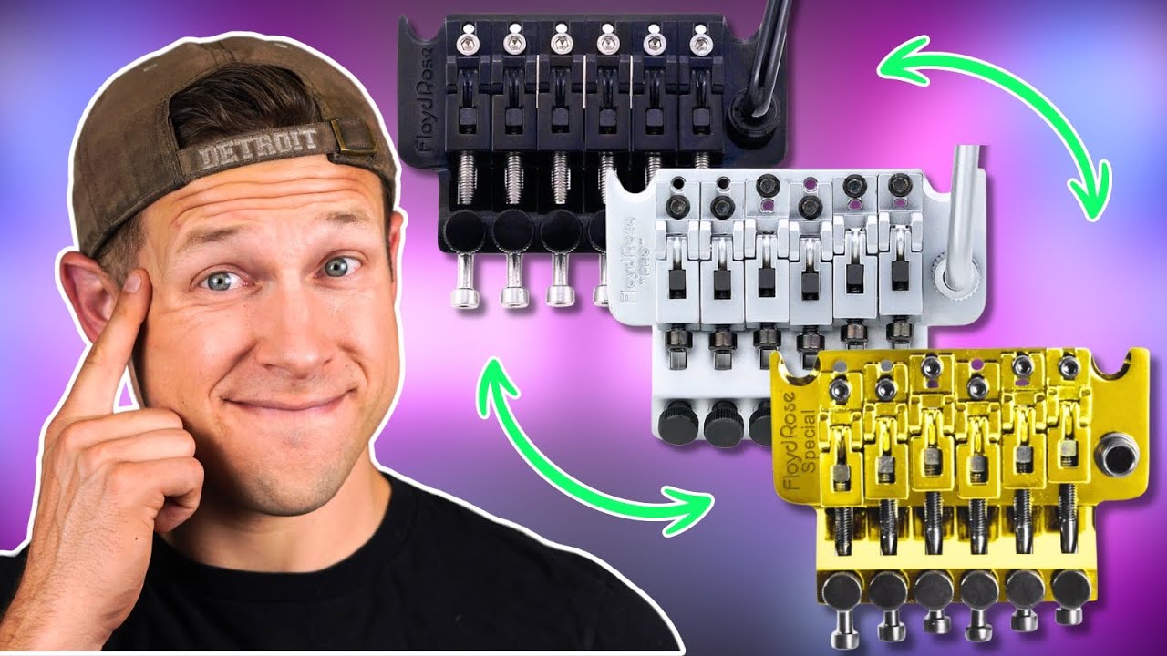 Levels of Floyd Rose tremolos FINALLY Explained