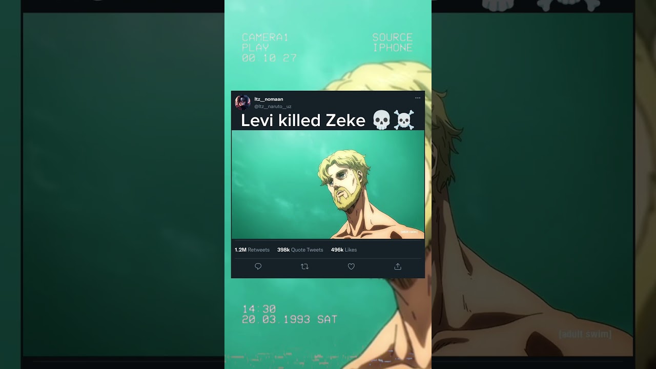 Levi Killed Zeke 💀 I aot || Attack on Titan's | [edit AMV]