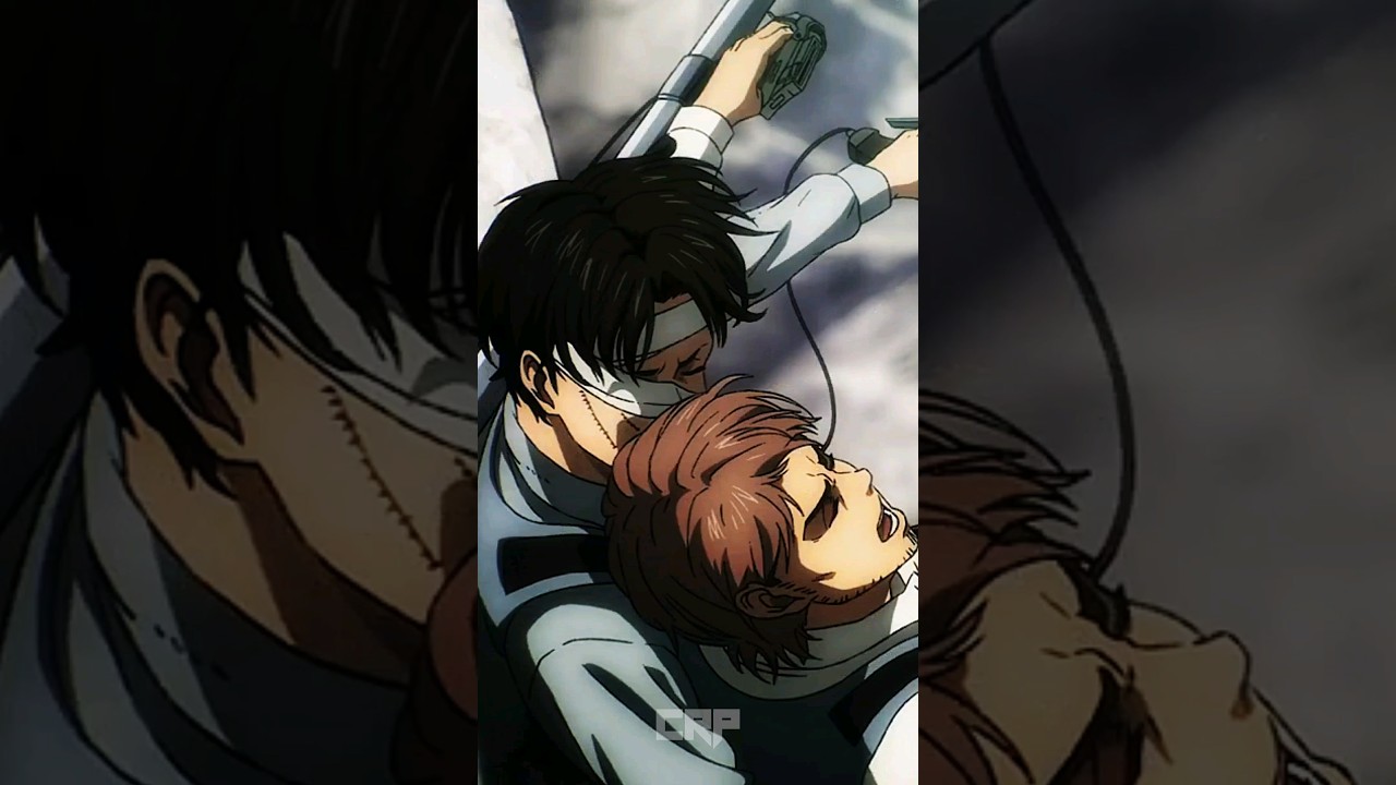 Levi saves Jean and Connie in the last battle...[Sad-Edit] #leviackerman #attackontitan #sad