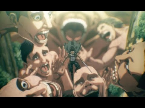 Levi vs Zeke Round  3 | Levi Kills His Comrades | AoT season 4 ep 14