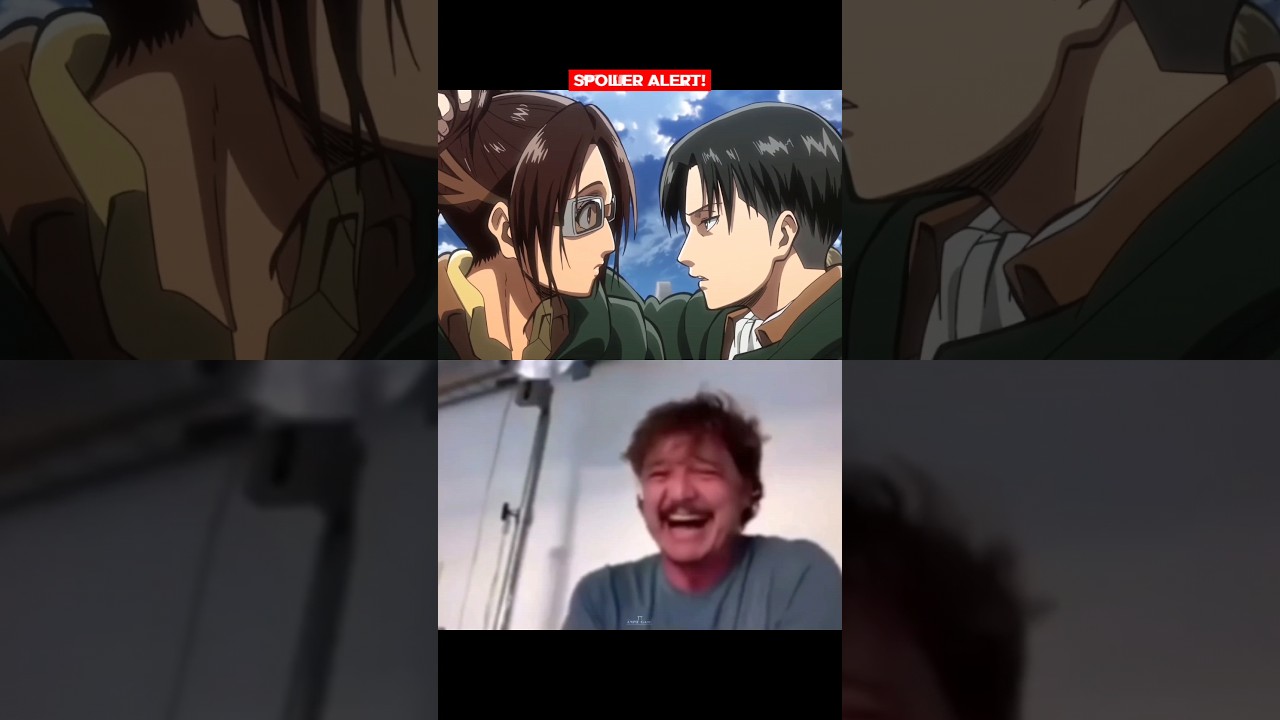 Levi x Hange Sad Edit - Pedro Pascal Crying