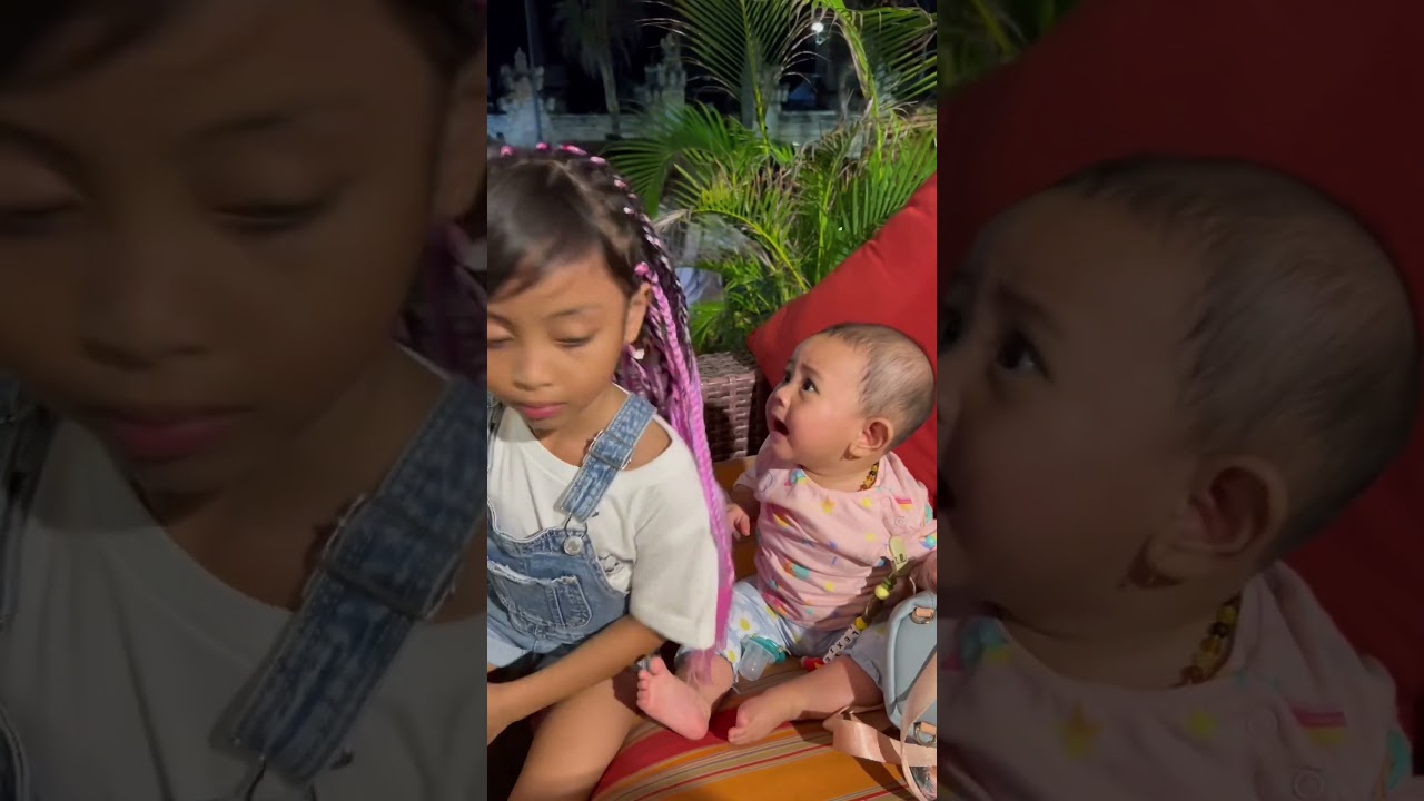 LEXIE IS SO AFRAID OF LEIKA'S NEW HAIR, CRYING UNTIL SHRINKING‼️ #leika #shorts #viral