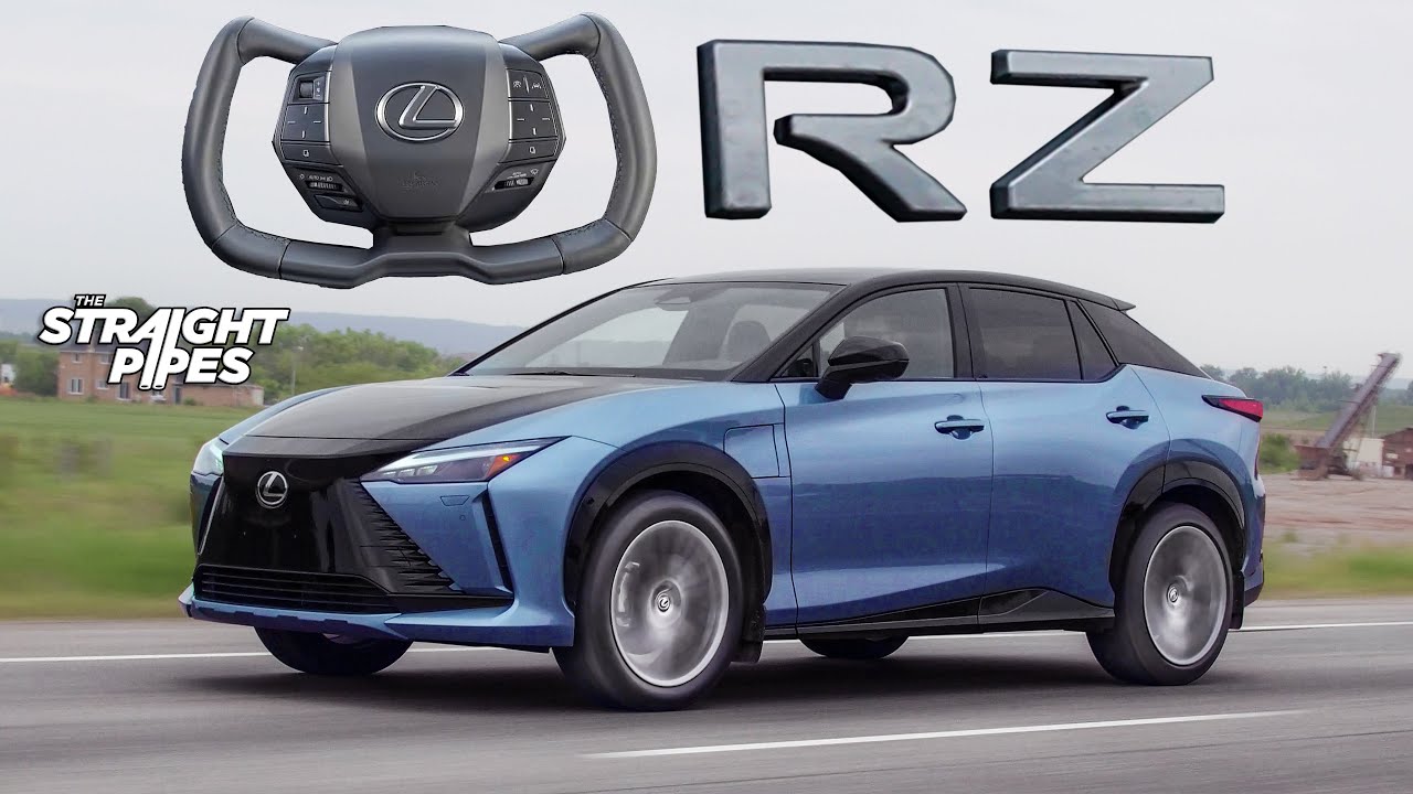 LEXUS YOKE CAR! 2023 Lexus RZ Review