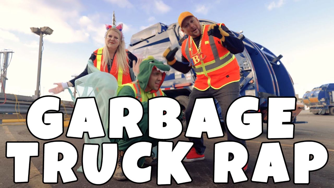 Lexy The Rap Dad - Garbage Truck Rap - Saving The Environment Song