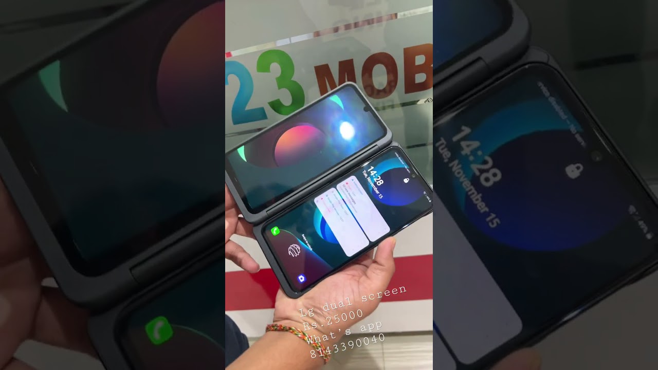 Lg dual screen v60 5g #fold #dualscreen #flip  #motorolarazr #samsungflip