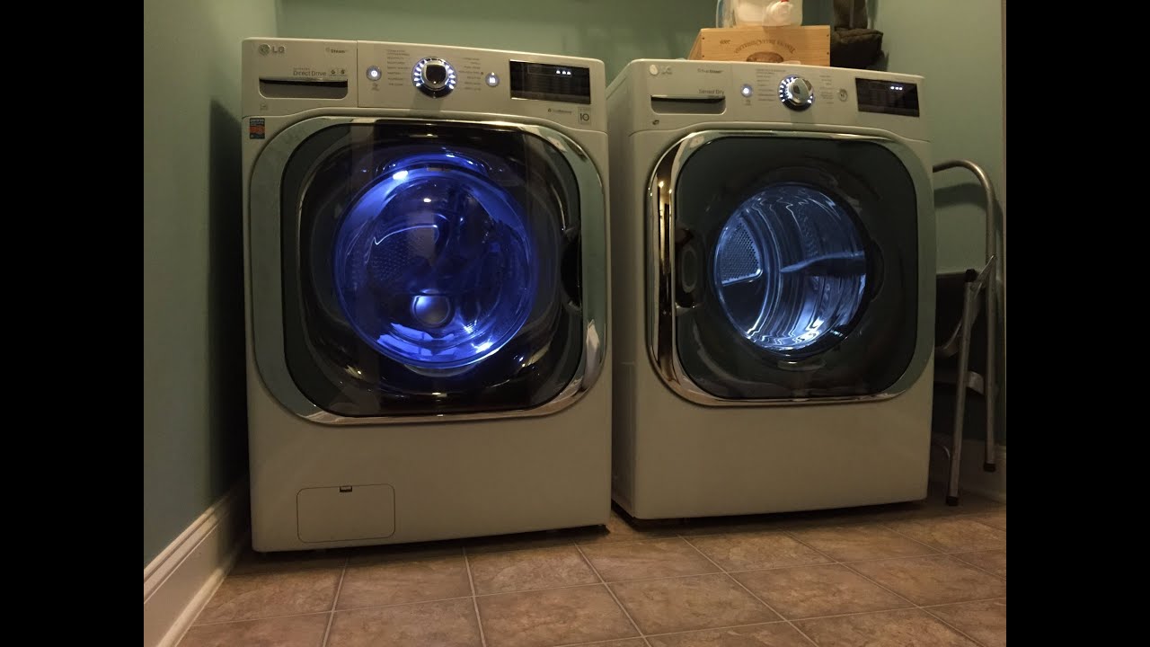 LG Mega Capacity 5.2 CU FT Front Load Washer and 9.0 CU FT Dryer Review