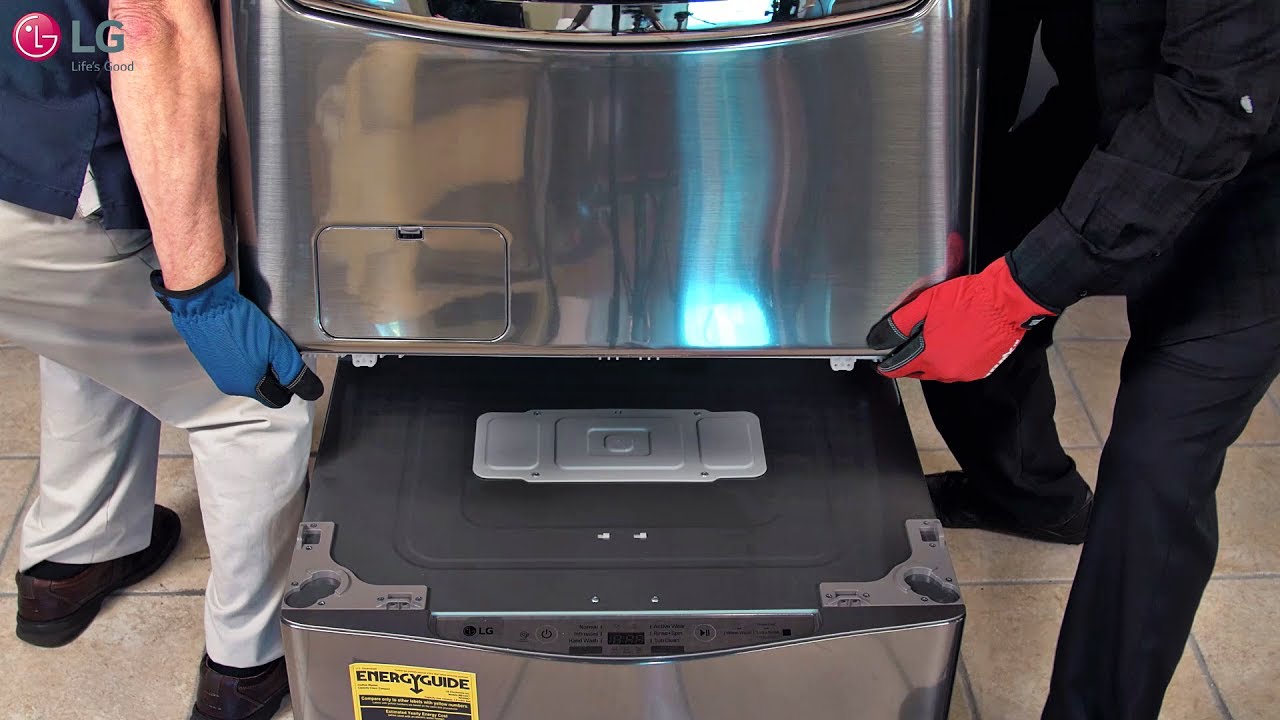 LG SideKick™ Washer - Installation