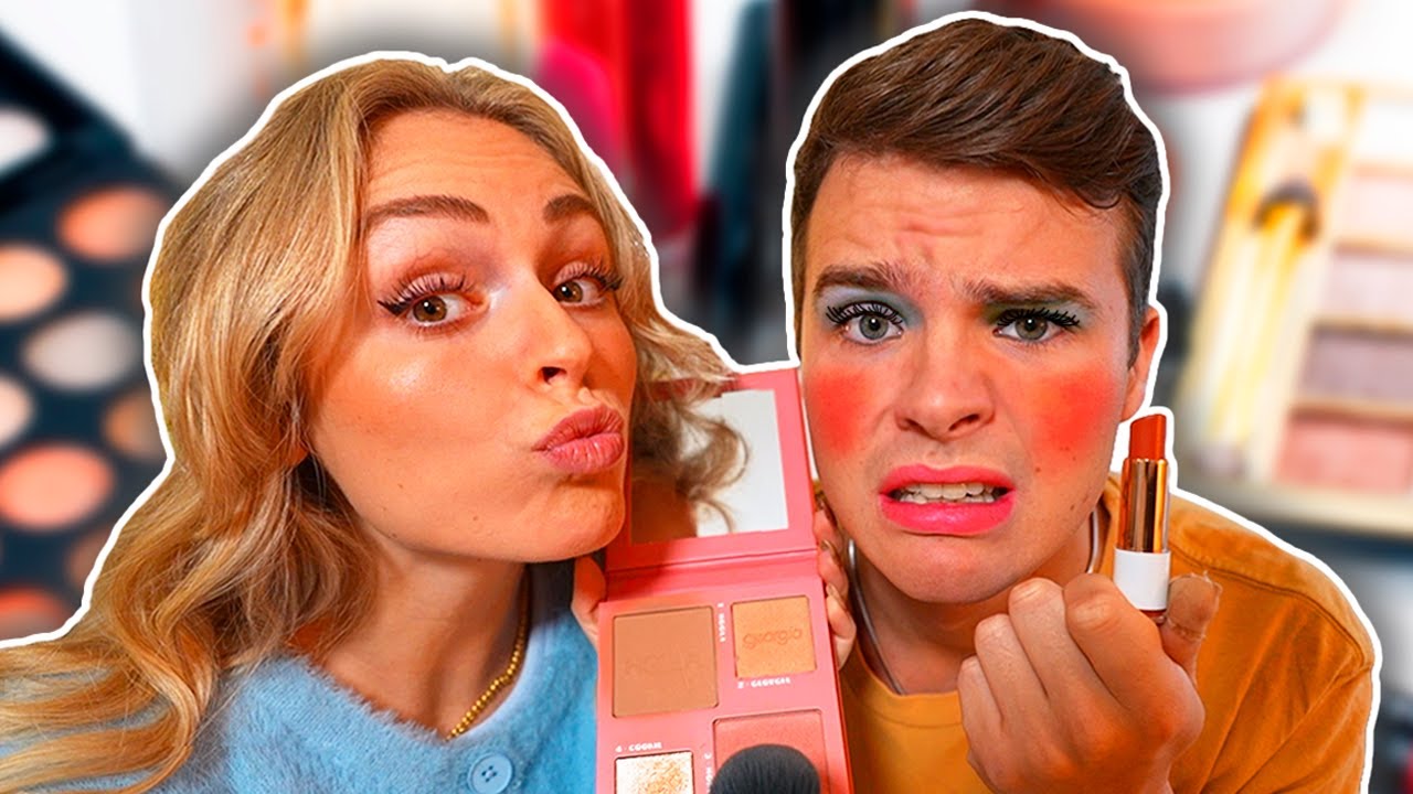LÆGGER MAKEUP PÅ MIKA (6 timers livestream)