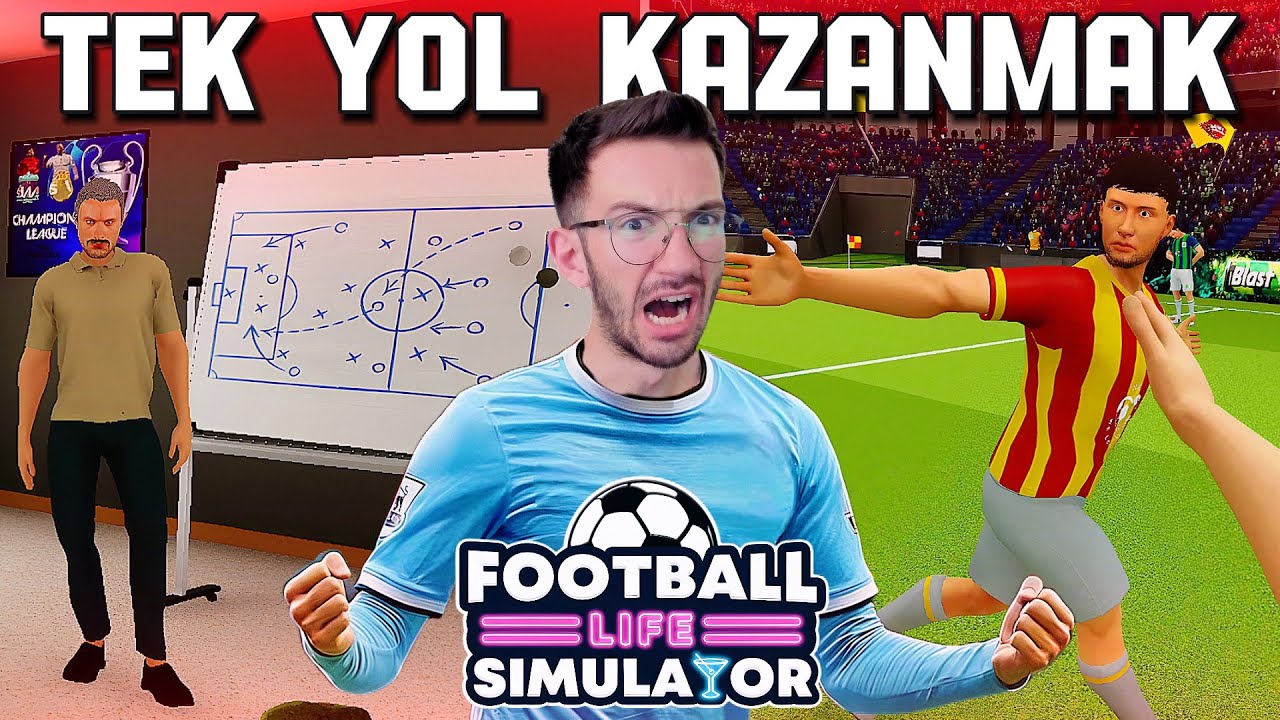 LİGİN EN BÜYÜK MAÇI !! GALATASARAY vs HATAYSPOR !! 10.BÖLÜM (Football Life Simulatör)