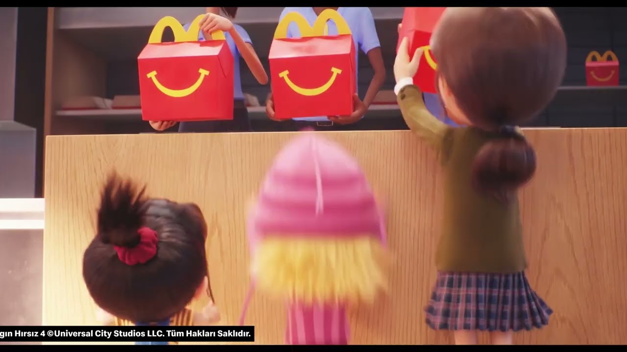 Çılgın Hırsız 4 sinemalarda, Minyonlar Happy Meal'larda! 💛🍔