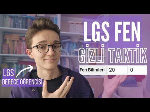 LGS FEN BİLİMLERİNİN Gizli Taktikleri 🔮| Son 2 Ayda Feni Fulle!