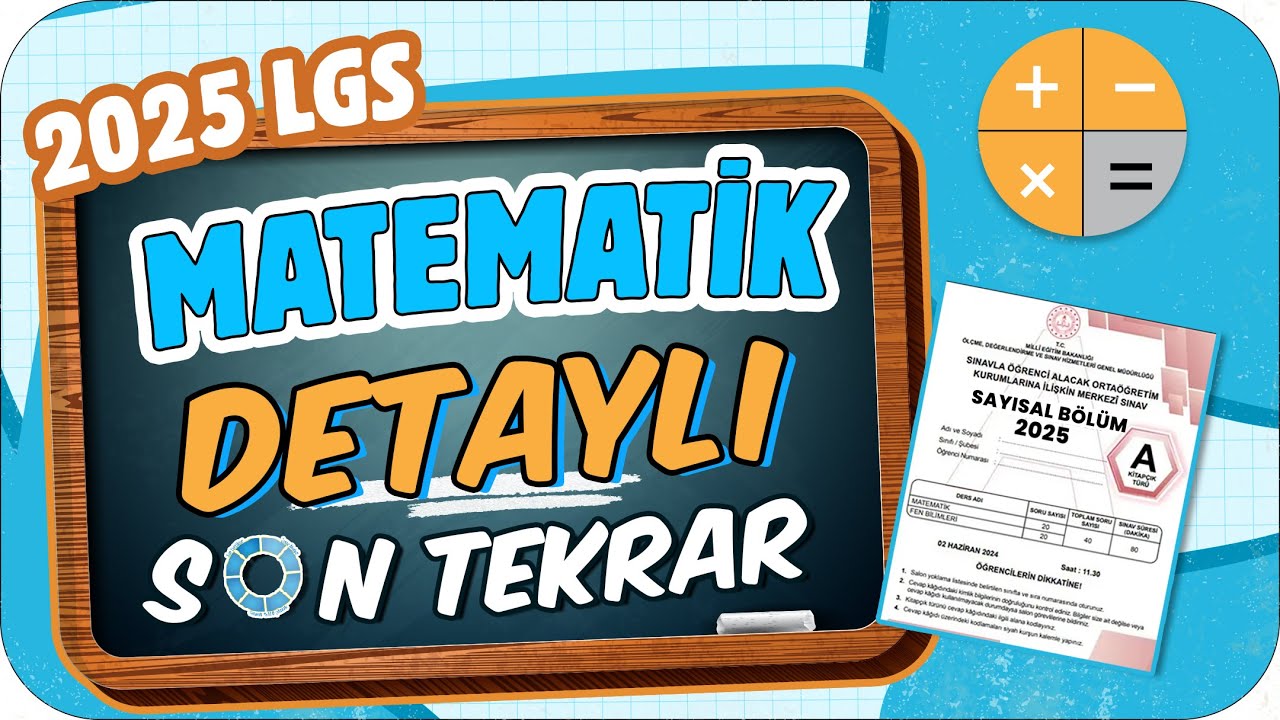 LGS Matematik Detaylı SON TEKRAR 🔍#LGS2025