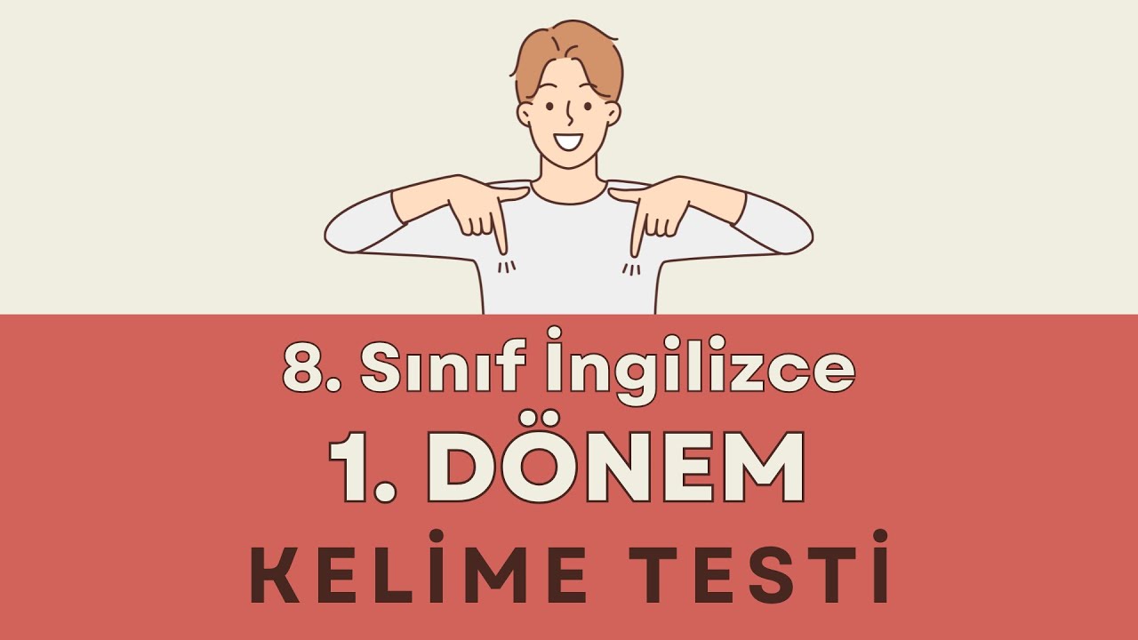 Lgs İngilizce 8. Sınıf | 1. Dönem Kelime Tekrar Testi | Eğlenceli ve Öğretici Quiz