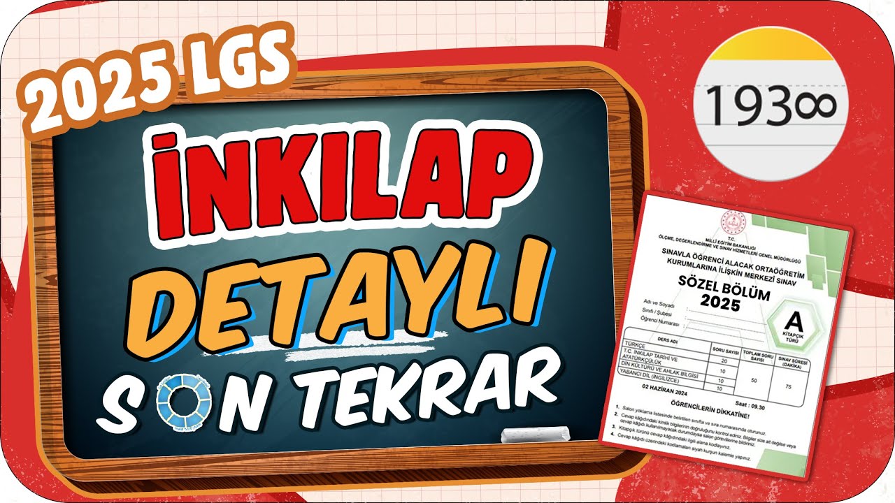 LGS İNKILAP Detaylı SON TEKRAR 🔍#LGS2025