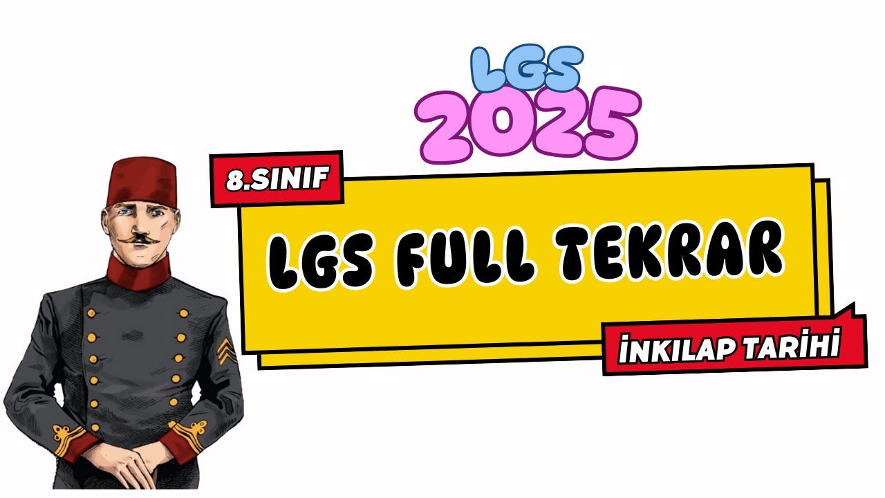 LGS İnkılap Tarihi Full Tekrar - 2025 LGS