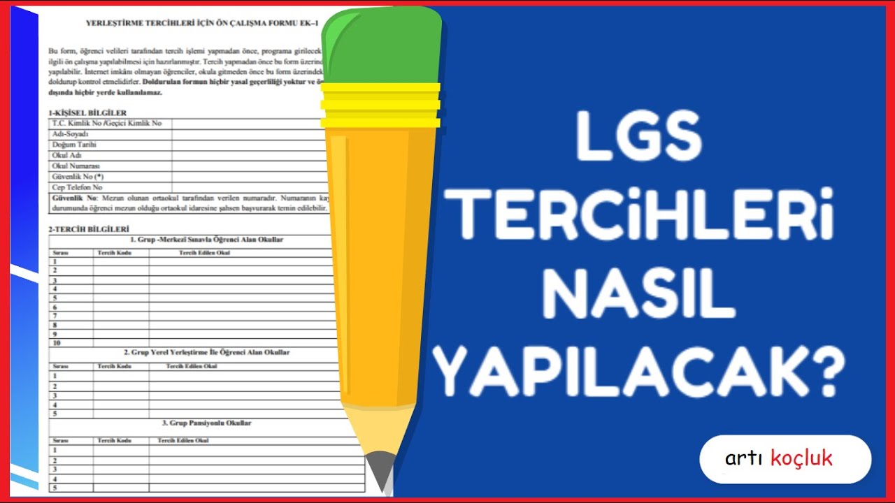 LGS Tercihleri Nasıl Yapılacak?   | MEB