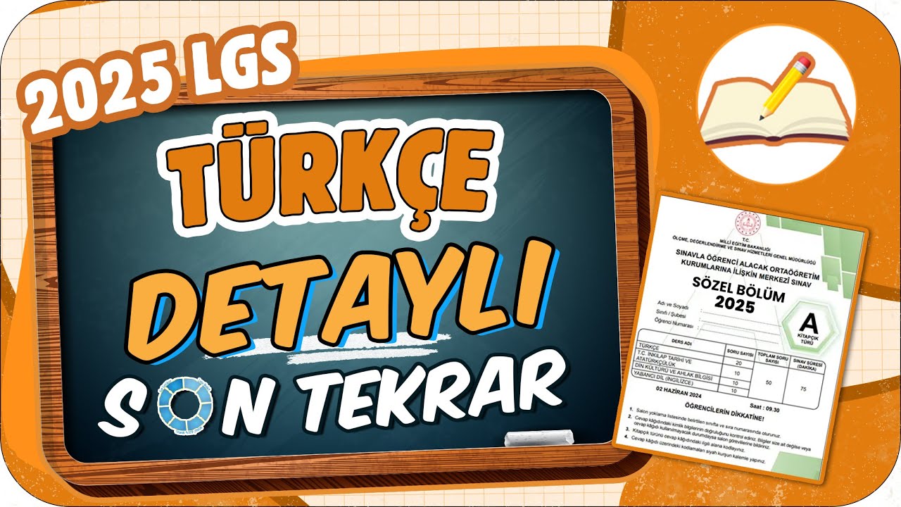 LGS Türkçe Detaylı SON TEKRAR 🔍#LGS2025