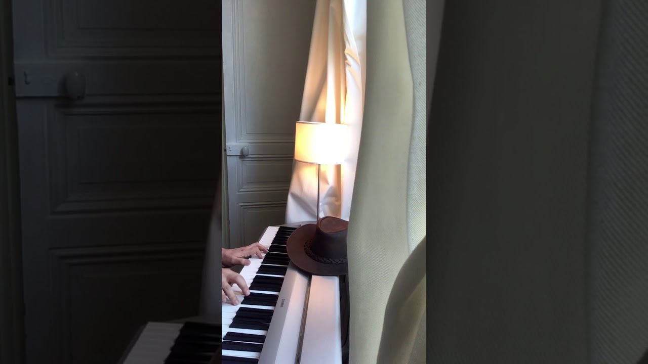 L'HOMME QUI TOMBE A PIC  (The Fall Guy) - TV show - piano cover by SK