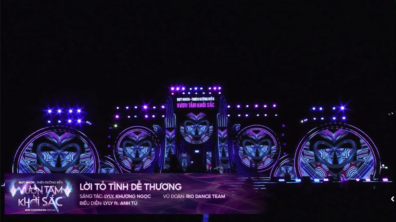 Lời tỏ tình dễ thương - Anh Tú, LyLy live tại Quy Nhơn 31/12/2024
