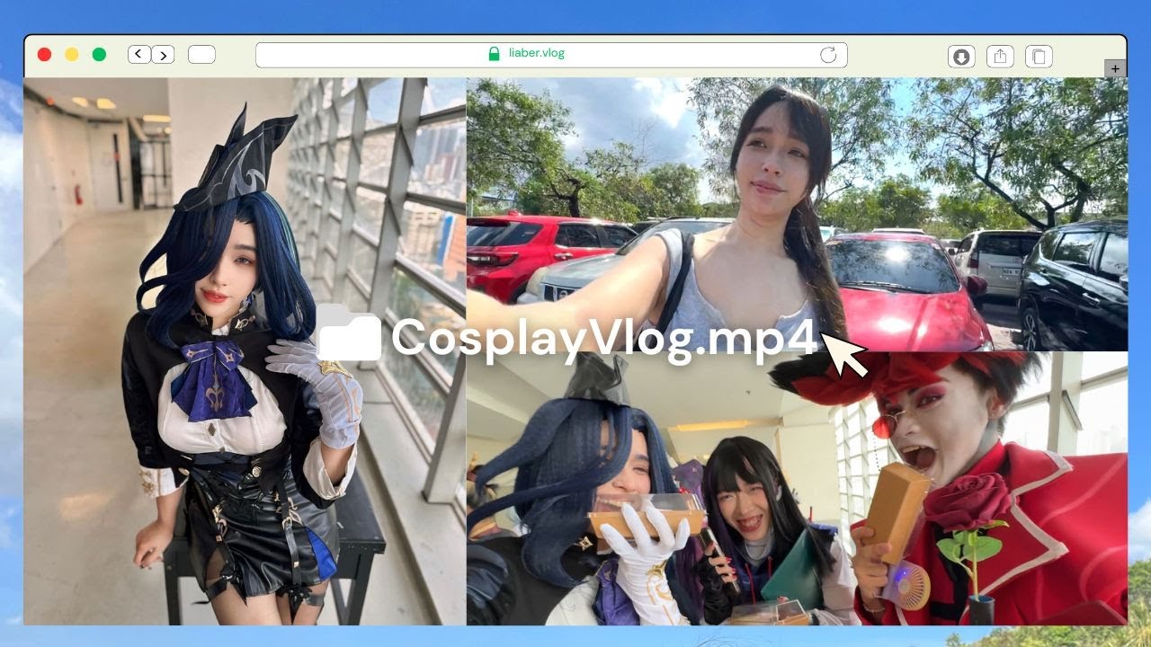 Liabear vlog: Cosplay guesting at DrawInk(De La Salle College of St. Benilde)