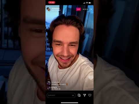 Liam Payne Instagram live September 25 2020- goes live with his sister