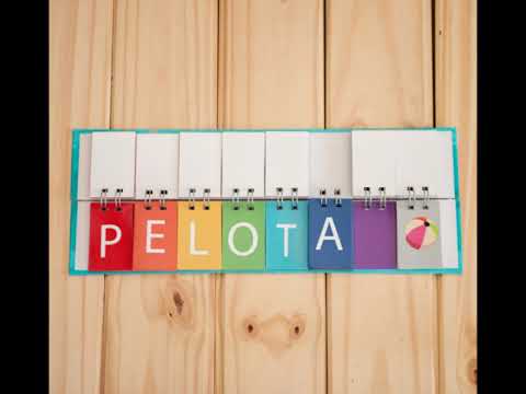 Libro móvil de letras - Material didáctico para primaria