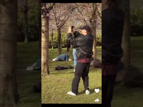 Lies Zhara en Sean vinden het bloesempark niet leuk