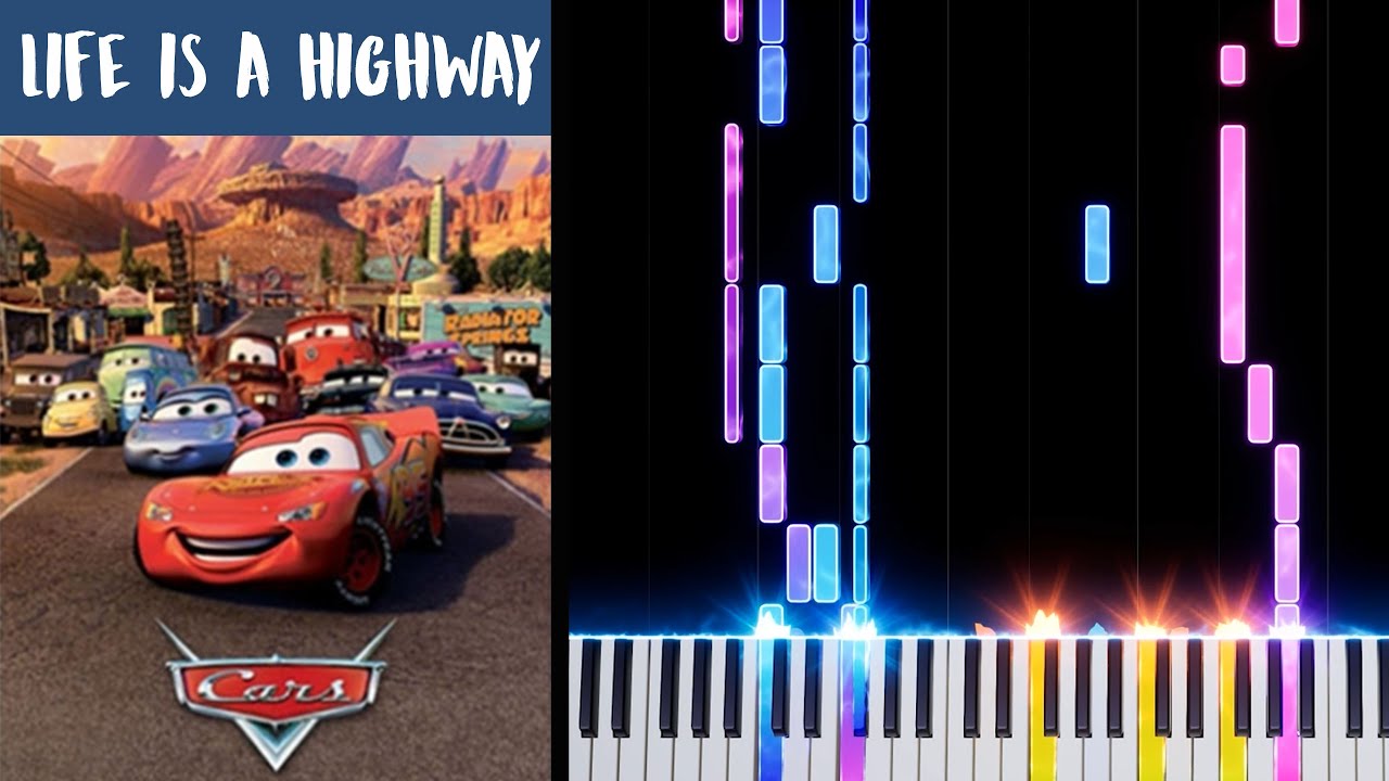 Life Is A Highway - Cars - Piano