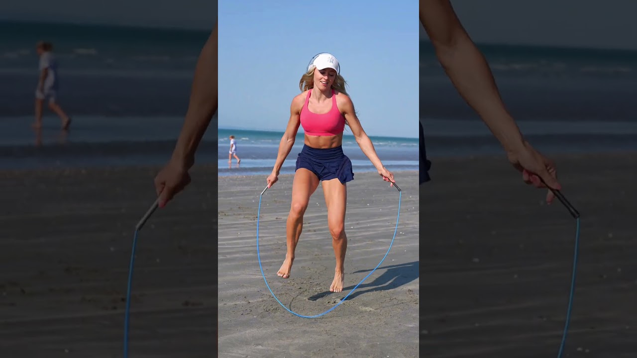 Life’s a beach ☀️🌊 #jumprope #skipping #footwork #tricks