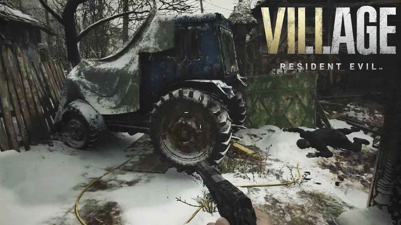 LIFT THE TRACTOR GUIDE - Jack Handle Puzzle Guide | Resident Evil Village
