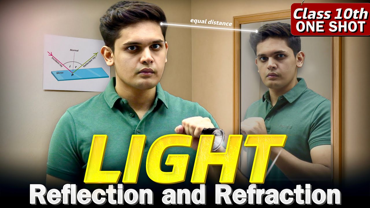 Light - Reflection & Refraction 🔥| CLASS 10 Science | Complete Chapter | NCERT Covered