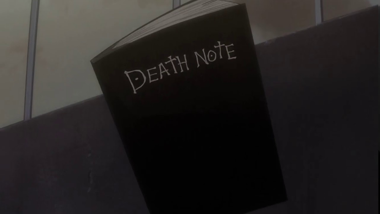 Light finds the death note (dub)