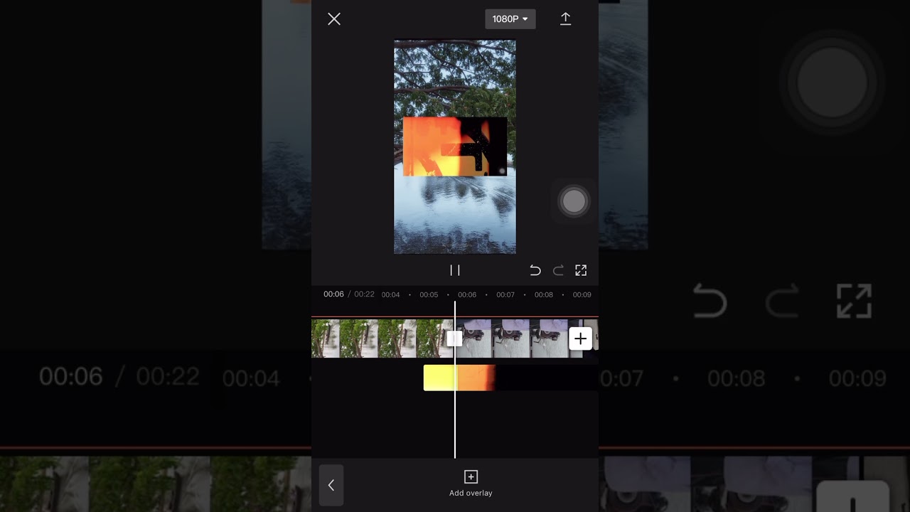 Light Leak transition Effect | Film overlay mobile editing | Capcut editing #capcut #editing