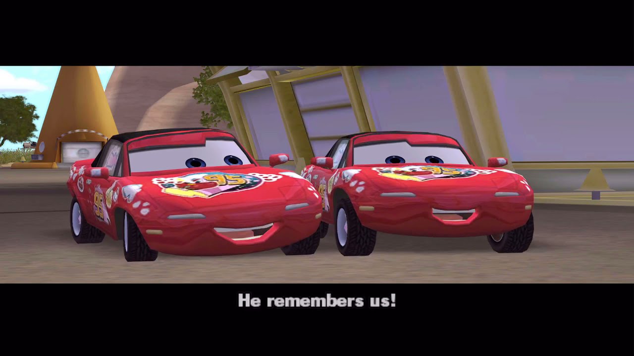 Lightning McQueen Gets Flashed by Mia and Tia