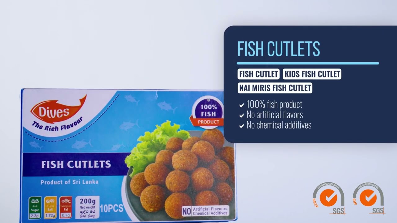 Lihini Sea Foods Fish Cutlets