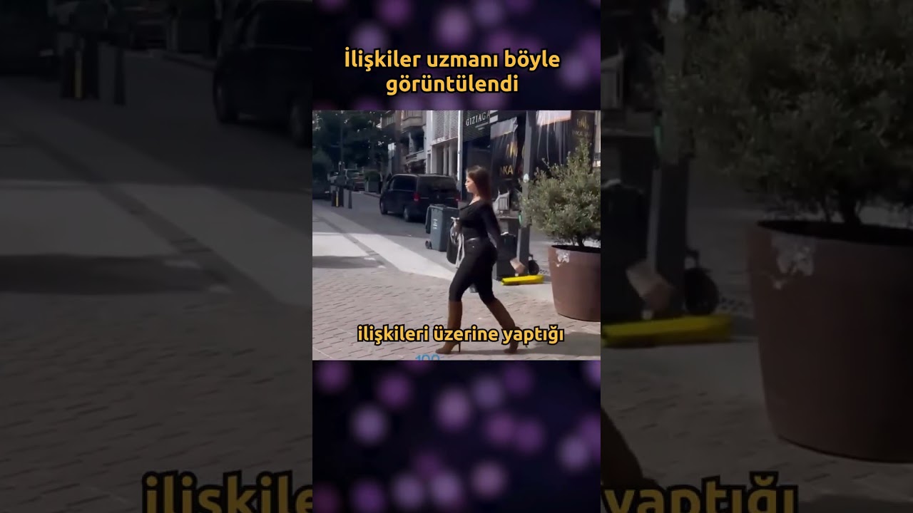 İlişkiler uzmanı Esra Ezmeci'yi sokakta yürüdüğü video görenler yorum yağdırdı. 😲  #EsraEzmeci